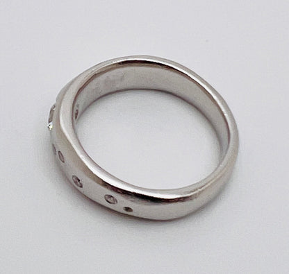 Platinum 52pt Diamond with Accents Band Ring