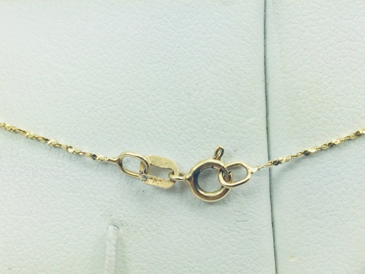 18k Yellow Gold Genuine Pearl June Birthstone Heart Necklace