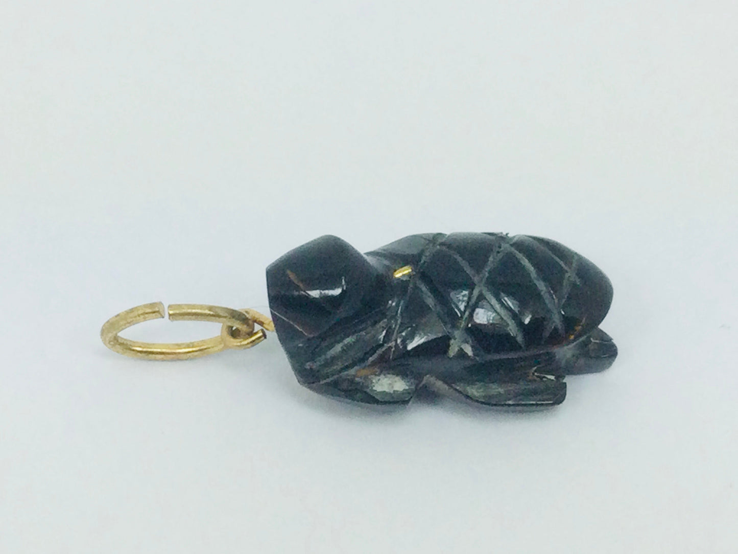 10k Yellow Gold Turtle Pendent