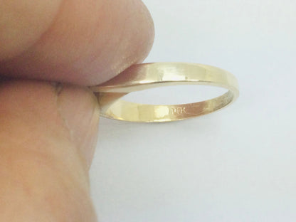 14k Yellow Gold Round Cut 30pt Diamond Solitaire Ring