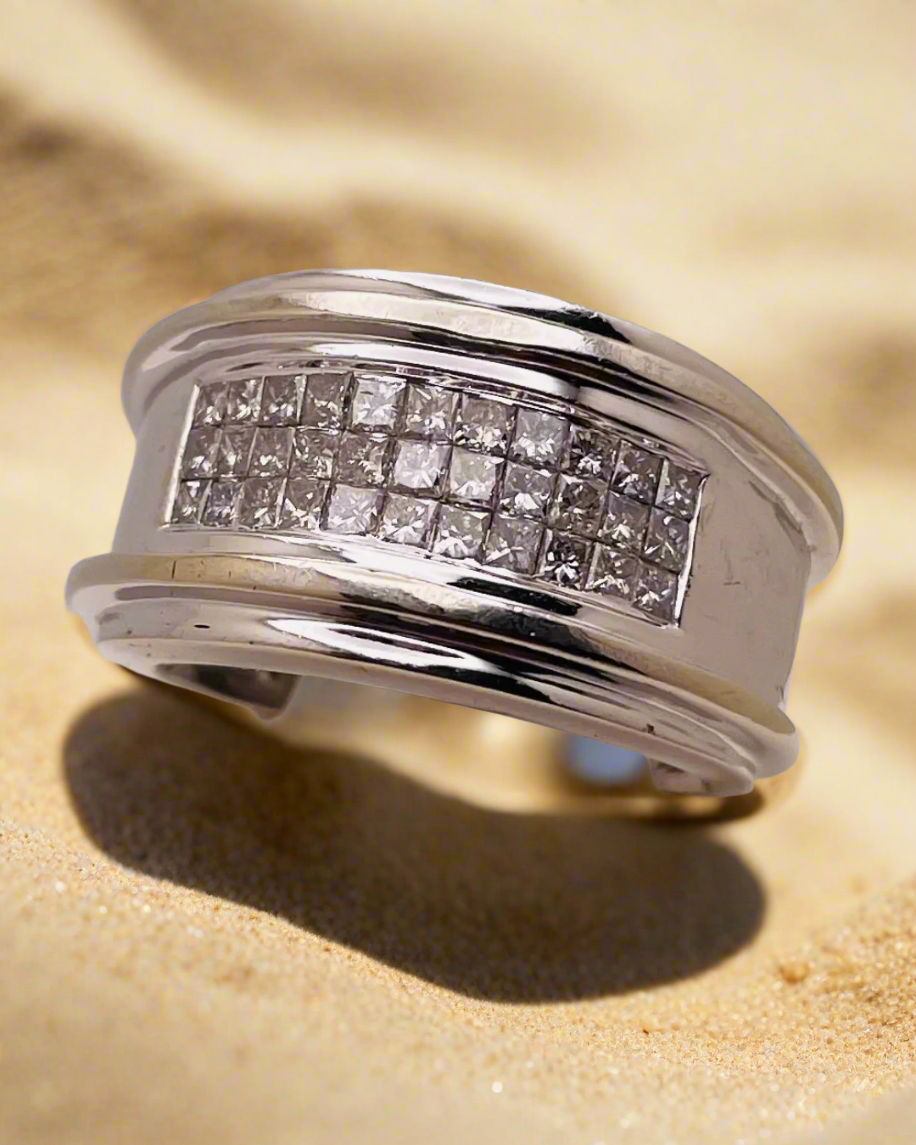 14k White Gold 1.65ct Diamond Ring