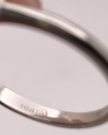 18k White Gold 37pt Diamond Engagement Ring and Wedding Band Set