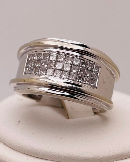 14k White Gold 1.65ct Diamond Ring