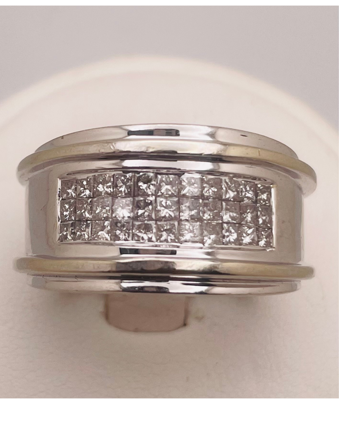 14k White Gold 1.65ct Diamond Ring