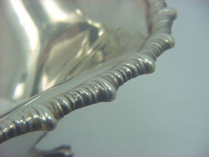 Vintage Birks Sterling Silver 4 Leg Sauce Bowl Dish Boat
