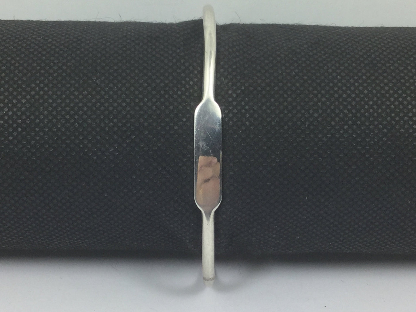 Silver Engraveable Bangle Bracelet